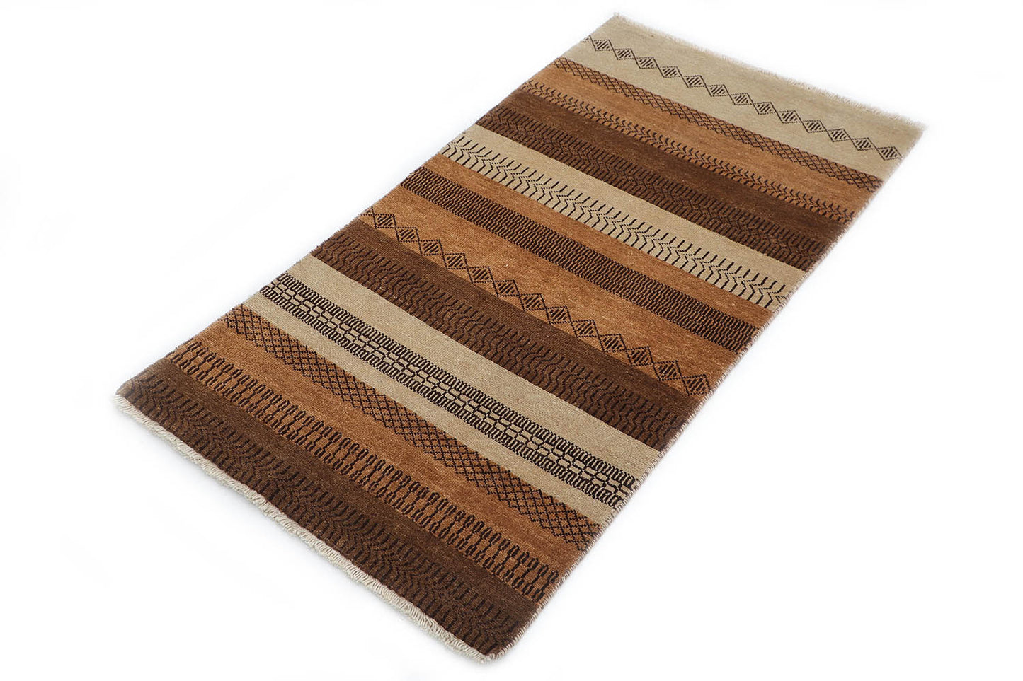 Hand-Knotted Oushak Carpet 2'.5" X 4'.6" Traditional, Gold Fine Wool Runner Rug 2x4
