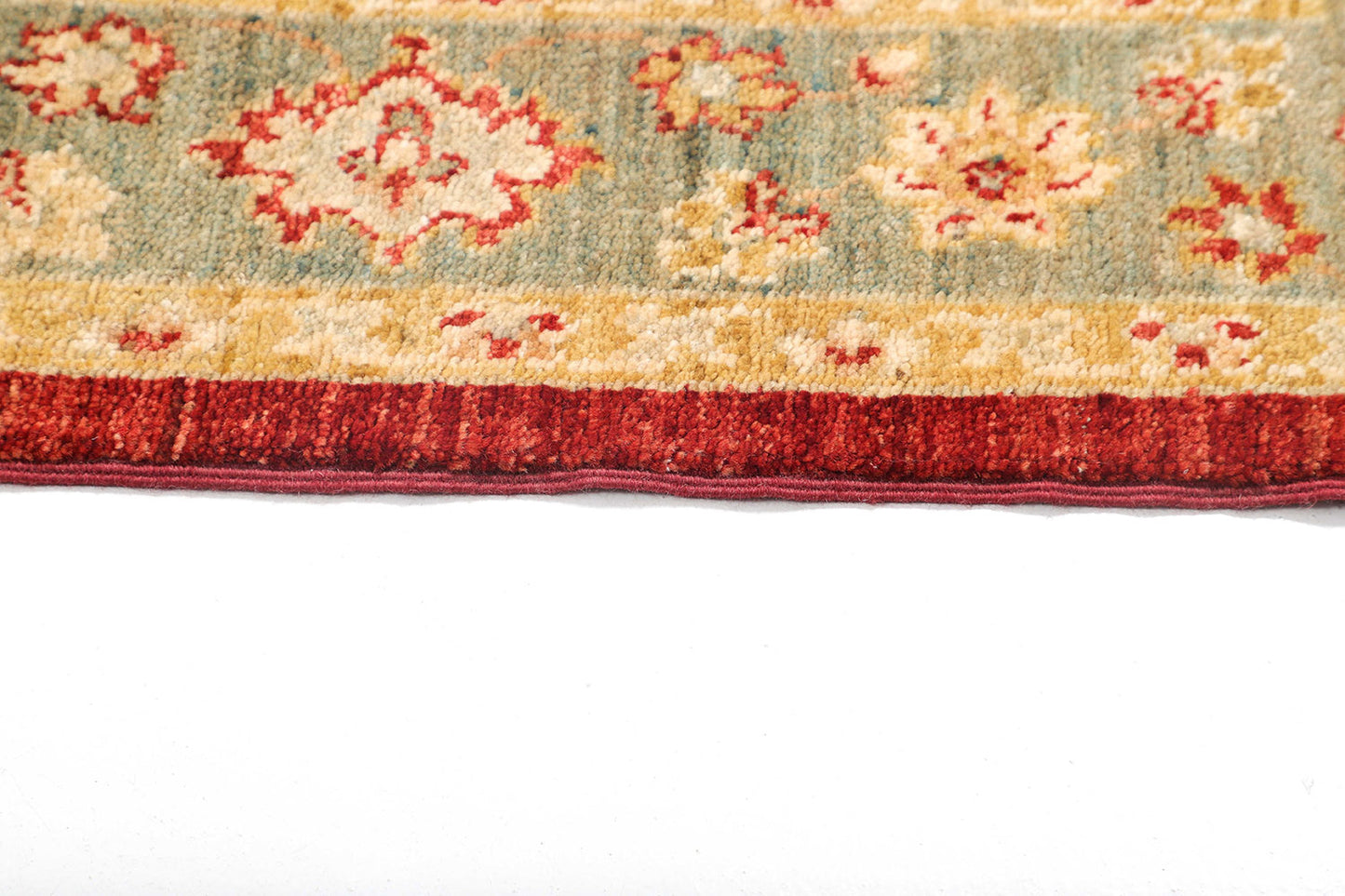 2.5x10 Hand-Knotted Ariana Carpet 2'.7" X 10'.5" Traditional, Red Fine Wool Runner Rug D40671