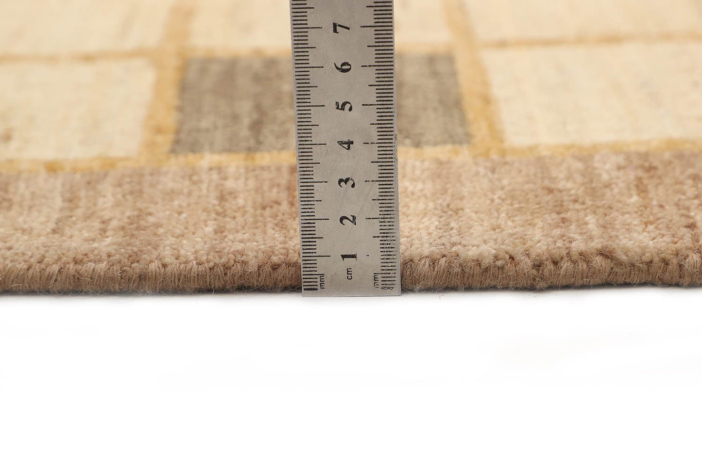 Hand-Knotted Gabbeh Carpet 2'.8" X 12'.9" Tribal, Ivory Fine Wool Runner Rug 2.5x14 D18557