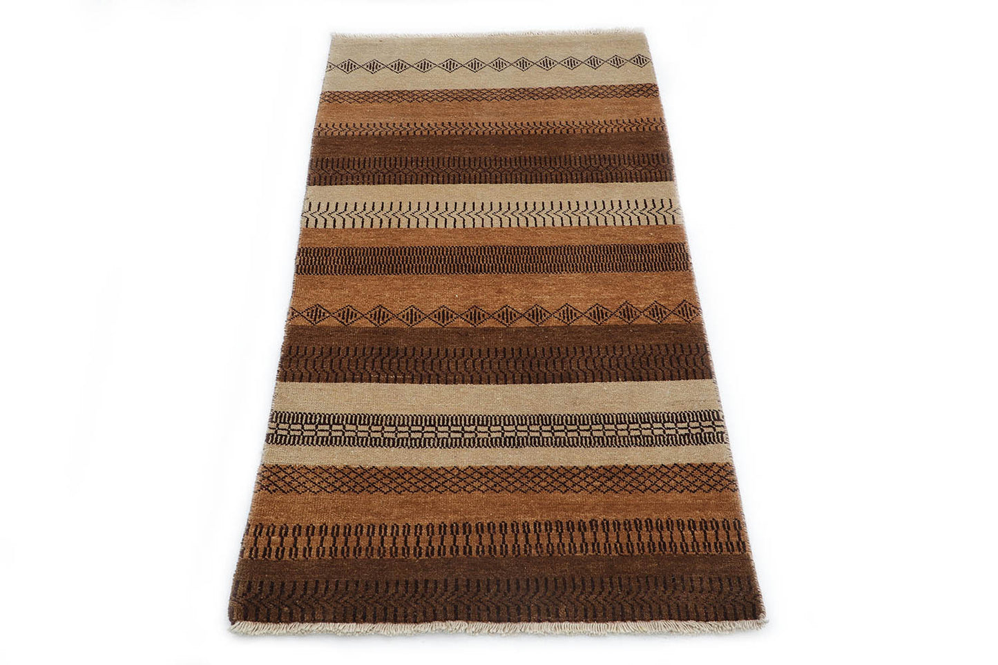 Hand-Knotted Oushak Carpet 2'.5" X 4'.6" Traditional, Gold Fine Wool Runner Rug 2x4