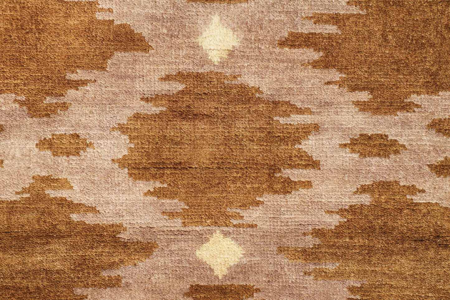 Hand-Knotted Gabbeh Carpet 9'.1" X 12'.1" , Ivory Fine Wool Area Rug 9x12