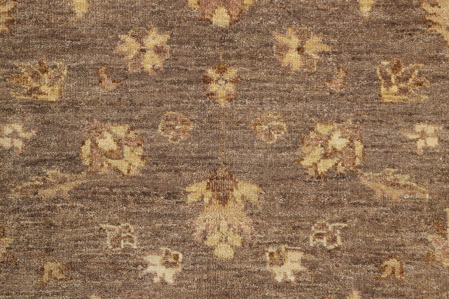 Hand-Knotted Oushak Carpet 3'.2" X 5'.1" Traditional, Grey Fine Wool Accent Rug 3x5