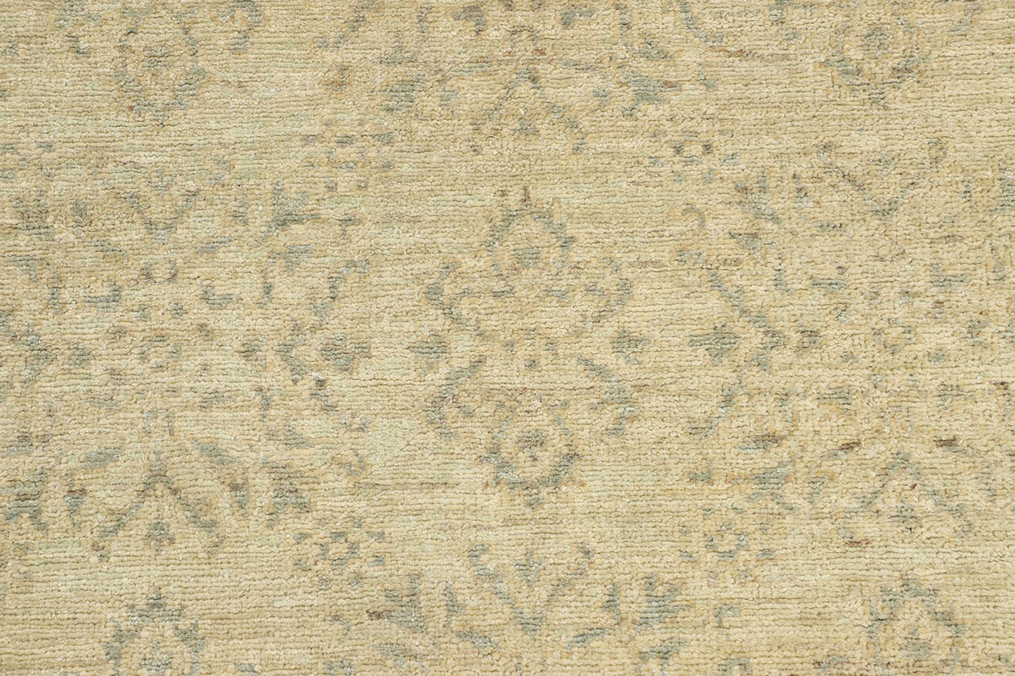 Hand-Knotted Oushak Carpet 6'.1" X 8'.10" Traditional, Grey Fine Wool Area Rug 6x9