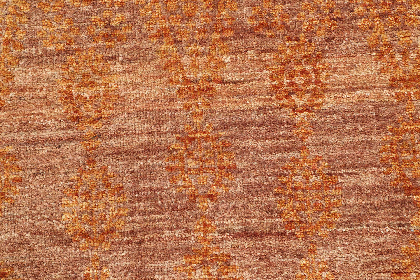 Hand-Knotted Oushak Carpet 9' X 11'.8" Traditional, Rust Fine Wool Area Rug 9x12
