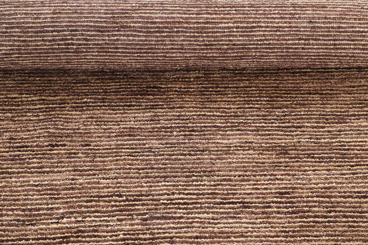 Hand-Knotted Gabbeh Carpet 5'.8" X 8'.3" , Brown Fine Wool Area Rug 6x9